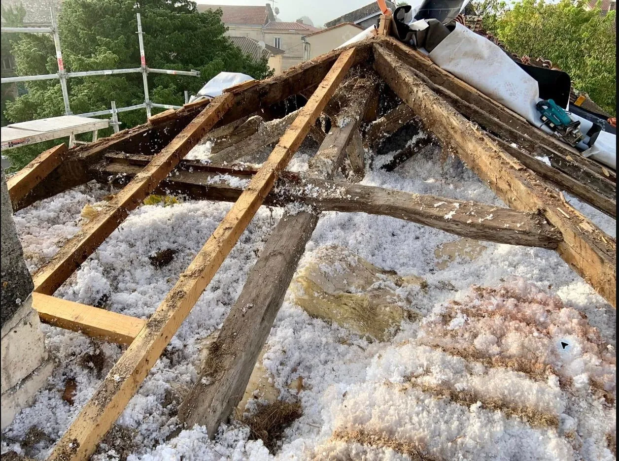 Rénovation d’une charpente à Anglade — photo 4