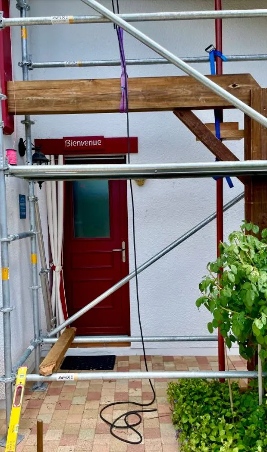 Remplacement d’une demi-ferme sur poteaux — photo 4