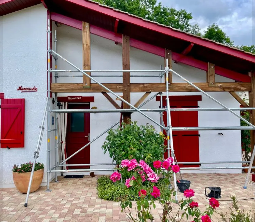 Remplacement d’une demi-ferme sur poteaux — photo 6