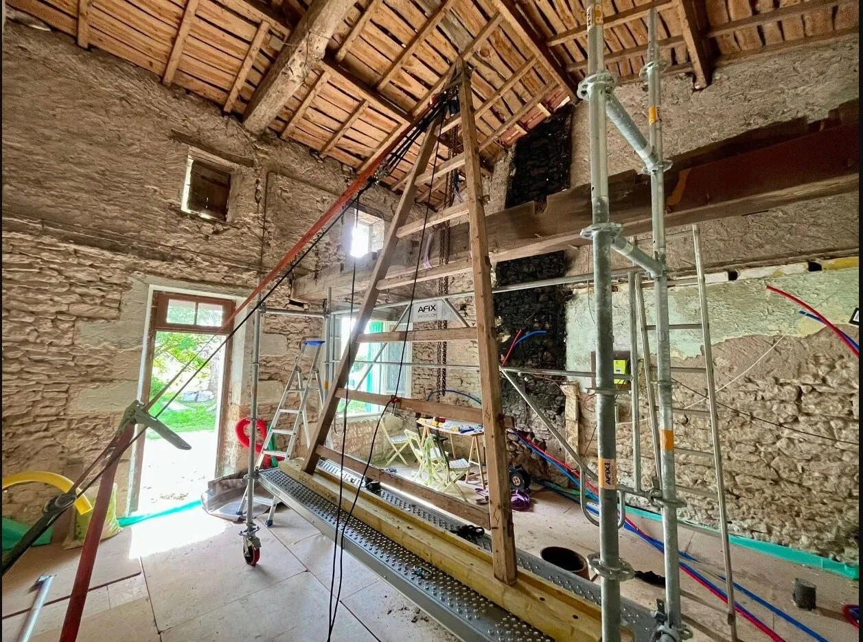 Création d’un solivage à Braud-et-Saint-Louis — photo 1
