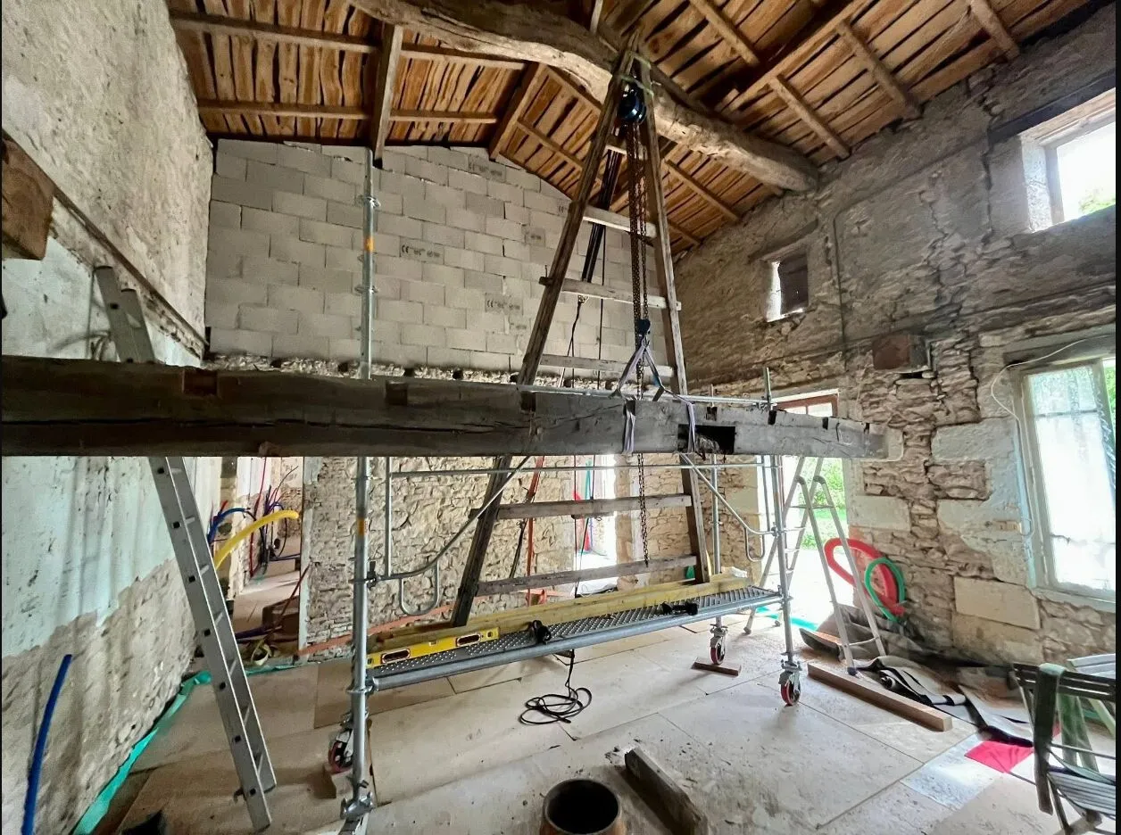 Création d’un solivage à Braud-et-Saint-Louis — photo 2
