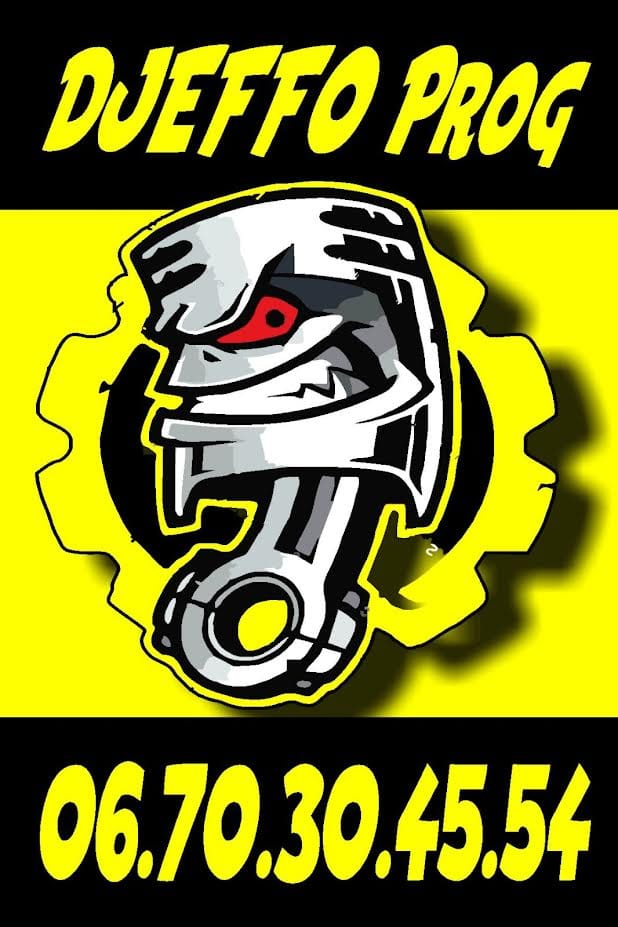 Logo Djeffo PROG — Électronique automobile