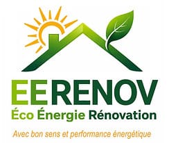 Logo EERENOV éco énergie rénovation à Carbon-Blanc