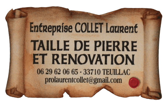 Logo Laurent Collet, taille de pierre et rénovation à Teuillac