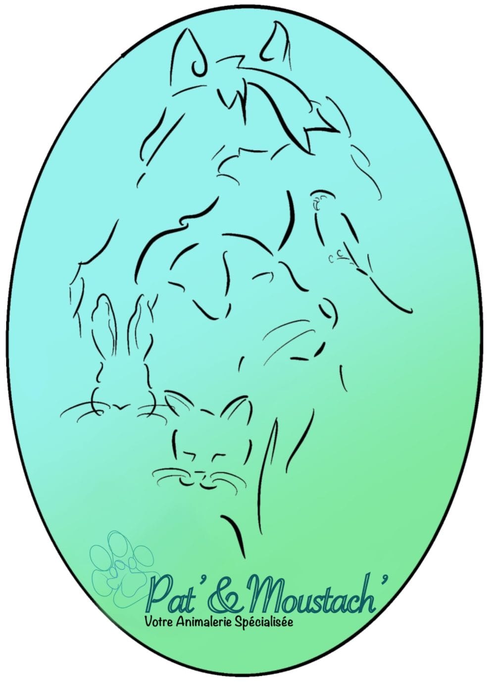 Logo Pat’&Moustach’ — Animal CSB